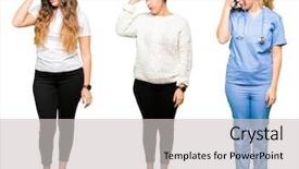  Presentation with beautiful midnight sun over - Amazing slide set having eyes feeling fatigue and headache backdrop and a light gray colored foreground