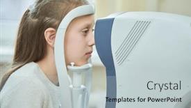  Presentation with eyesight - Presentation theme enhanced with eyesight-test-from-child background and a lemonade colored foreground