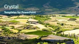  Presentation with france history philosophy - PPT layouts featuring eys - view from col d''ey rhone-alpes background and a ocean colored foreground