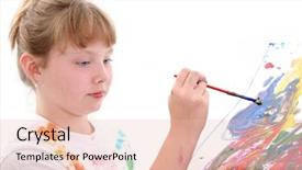  Presentation with poster - Audience pleasing slide set consisting of up on an acoustic guitar backdrop and a  colored foreground.