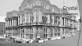  Presentation with city chicago - PPT layouts enhanced with f marx st petersburg russia background and a light gray colored foreground