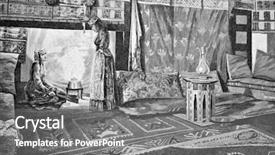  Presentation with engraving - Colorful slide deck enhanced with f marx st petersburg russia backdrop and a gray colored foreground