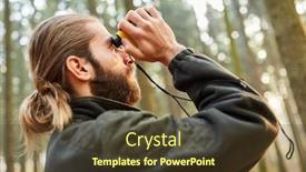  Presentation with finder - Slide deck featuring f-rster-determines-the-tree background and a tawny brown colored foreground