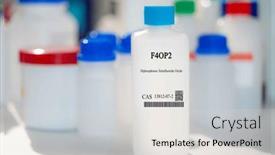  Presentation with substance - PPT theme enhanced with f4op2-diphosphorus-tetrafluoride-oxide-cas background and a light gray colored foreground