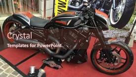  Presentation with custom - Presentation design consisting of faaker-see-austria-september-10 background and a tawny brown colored foreground