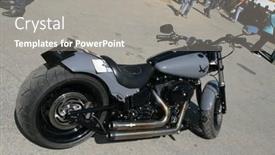  Presentation with custom - PPT theme with faaker-see-austria-september-10 background and a gray colored foreground