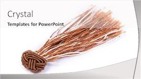  Presentation with tablecloths - Cool new presentation design with fabric-brush-for-decorating-interior backdrop and a white colored foreground