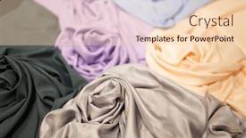  Presentation with sewing - Cool new theme with fabric-on-the-table-closeup backdrop and a lemonade colored foreground