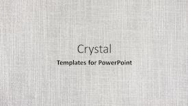  Presentation with linen - Presentation design having fabric-texture-close-up-natural background and a light gray colored foreground