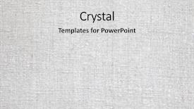  Presentation with linen - PPT theme consisting of fabric texture linen background and a light gray colored foreground