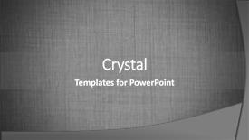  Presentation with pattern - Presentation design consisting of gradient black background spotlight - fabric texture pattern background and a gray colored foreground