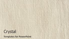  Presentation with thread - Beautiful slides featuring fabric thread - rough canvas backdrop and a lemonade colored foreground