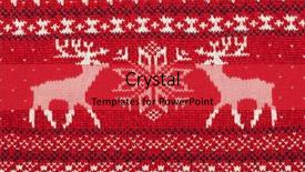  Presentation with fabric - Beautiful slide deck featuring fabric with moose or elk backdrop and a red colored foreground