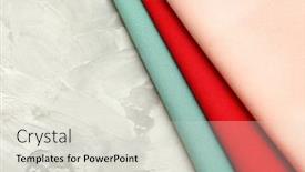  Presentation with tailoring - Amazing slide deck having fabrics for tailoring on table backdrop and a lemonade colored foreground