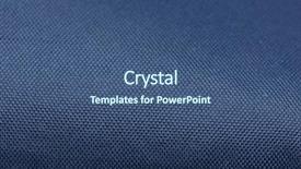  Presentation with fabric - Presentation theme consisting of fabrics textiles - blue outdoor gear polyester fabric background and a ocean colored foreground