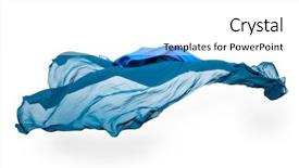  Presentation with fabric - Slide deck consisting of fabrics textiles - set of abstract pieces background and a white colored foreground