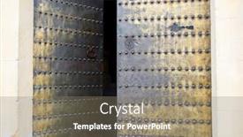  Presentation with cordoba - Presentation theme enhanced with facade-detail-of-cordoba-mosque background and a gray colored foreground