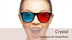  Presentation with people face adults - Theme having face expressions and people concept background and a lemonade colored foreground