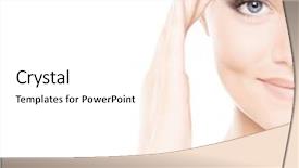  Presentation with beautiful fresh leaves water drops - Slides enhanced with face lift - close-up portrait of beautiful fresh background and a white colored foreground