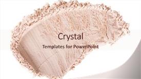  Presentation with foundation - Amazing PPT layouts having face smear smear of foundation backdrop and a lemonade colored foreground