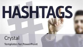 presentation facebook powerpoint Presentation with facebook - PPT theme consisting of facebook - business man pointing to transparent background and a light gray colored foreground