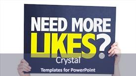  Presentation with bengali wedding card - Beautiful slide deck featuring facebook - need more likes card isolated backdrop and a ocean colored foreground