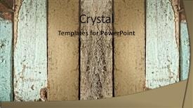  Presentation with wood planks - Presentation theme consisting of facebook - weathered painted wood planks background background and a coral colored foreground