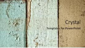  Presentation with wood planks - Presentation consisting of facebook - weathered painted wood planks background background and a coral colored foreground