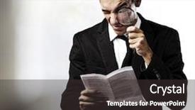  Presentation with young man on the phone - Amazing slide deck having faceliveness detection - portrait of handsome young man backdrop and a  colored foreground