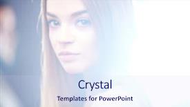  Presentation with pretty girl - Amazing presentation having facial mist - portrait of pretty young girl backdrop and a  colored foreground