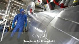  Presentation with blue - Slide deck consisting of college students preparing examination - girl behind the book reads background and a gray colored foreground