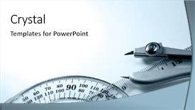  Presentation with blue water splash isolated - Amazing slide set having facillity layout - compasses on drawings isolated blue backdrop and a white colored foreground