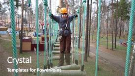  Presentation with facing obstacles - Slide deck having sexy lady in car smoking background and a wine colored foreground