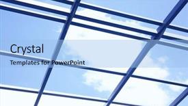  Presentation with law blue sky scales of justice - PPT layouts with factory tour - view of blue sky background and a light blue colored foreground