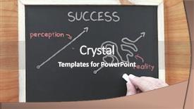  Presentation with success - Audience pleasing slides consisting of facts life - reality about success backdrop and a dark gray colored foreground