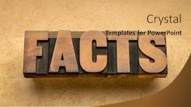  Presentation with vintage paper - Amazing presentation theme having facts-word-abstract-in-vintage backdrop and a yellow colored foreground