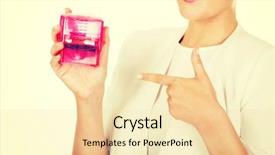  Presentation with holding hands old young - PPT layouts enhanced with facture - young businesswoman holding pink rubber background and a lemonade colored foreground