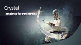  Presentation with space - Theme enhanced with faculty humanities - dreaming to explore space mixed background and a dark gray colored foreground