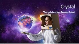  Presentation with space - Audience pleasing slides consisting of faculty humanities - dreaming to explore space mixed backdrop and a wine colored foreground