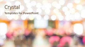  Presentation with abstract business world - PPT layouts enhanced with faculty meeting - abstract blur business conference background and a  colored foreground
