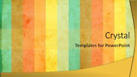  Presentation with old paper vintage album - Audience pleasing slides consisting of vintage grunge background with old backdrop and a yellow colored foreground