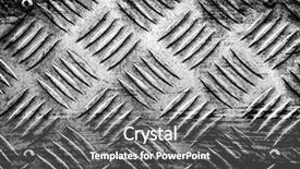  Presentation with diamond plate - Colorful presentation theme enhanced with fading grid - diamond plate background backdrop and a  colored foreground