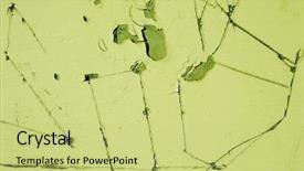  Presentation with funky - PPT theme featuring fading grid - funky green background background and a  colored foreground