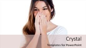  Presentation with asia indian war - Audience pleasing theme consisting of fads - asian indian shy brunette girl backdrop and a coral colored foreground