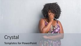  Presentation with african american couples on the mountains - Colorful presentation design enhanced with faiblesses - young african american woman backdrop and a light gray colored foreground