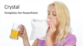  Presentation with drink and driving - Beautiful slide deck featuring pass fail - don't drink and drive backdrop and a white colored foreground