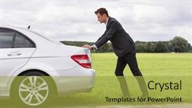  Presentation with side by side - Beautiful presentation featuring failure mode - full length side view backdrop and a  colored foreground