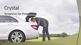  Presentation with view of the process - Theme enhanced with failure mode - full length side view background and a white colored foreground