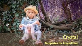  Presentation with fairy tale - Audience pleasing slide set consisting of fairies - alice in wonderland fairy tale backdrop and a tawny brown colored foreground