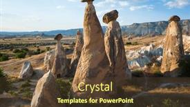  Presentation with fairy mushroom - PPT layouts enhanced with fairy-chimneys-in-cappadocia-mushroom background and a  colored foreground